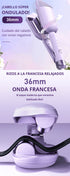 RizoEncanto FrenchWave - Rizador de Cabello Romántico - BellezaPlenitud