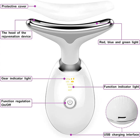 GlowRenew LED Facial Massager